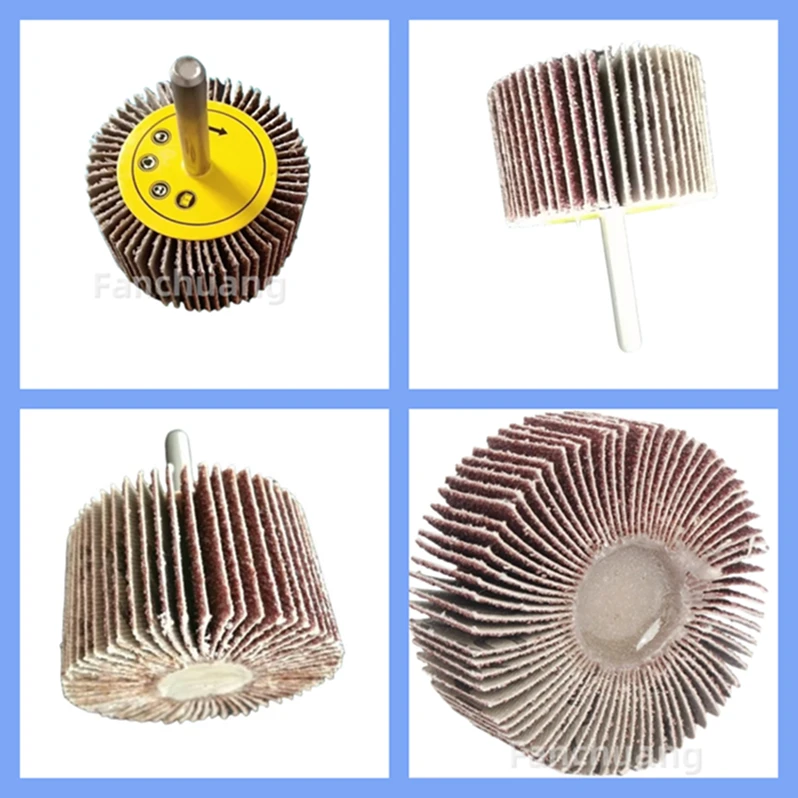 Mounted Flap Wheel for Drilling Installation