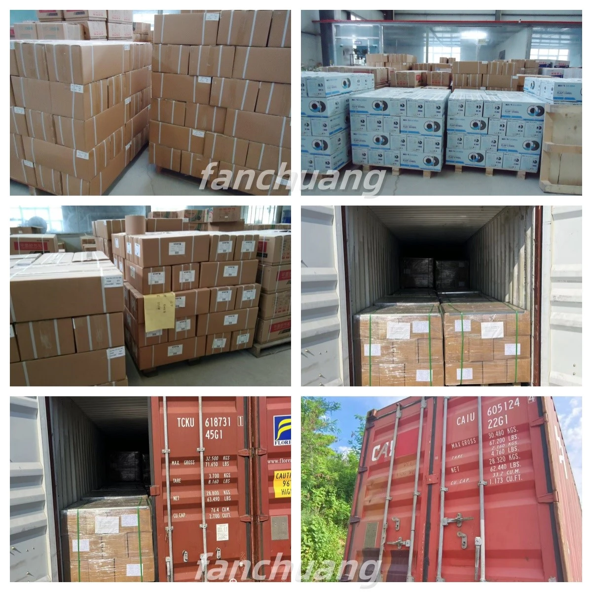 packing picture of abrasive wheels