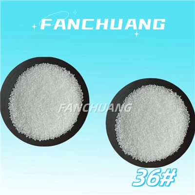 36 malha corundum branco