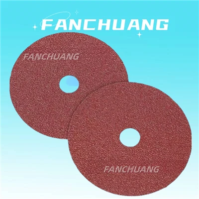 Disco de fibra abrasiva, grão de alumina