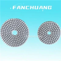 Almofadas de polimento Diamond Grits 100mm Wet Polishing Pad
