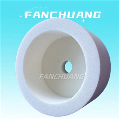 Rebolo de copo de alumina fundida branca