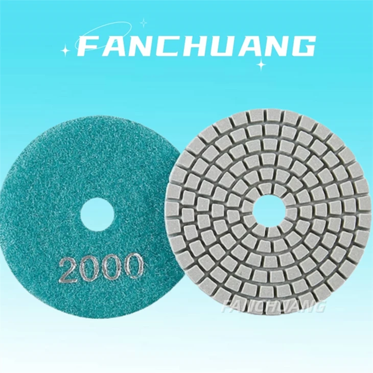 Stone Abrasive Tools Circular Diamond Wet Polishing Granite Pads